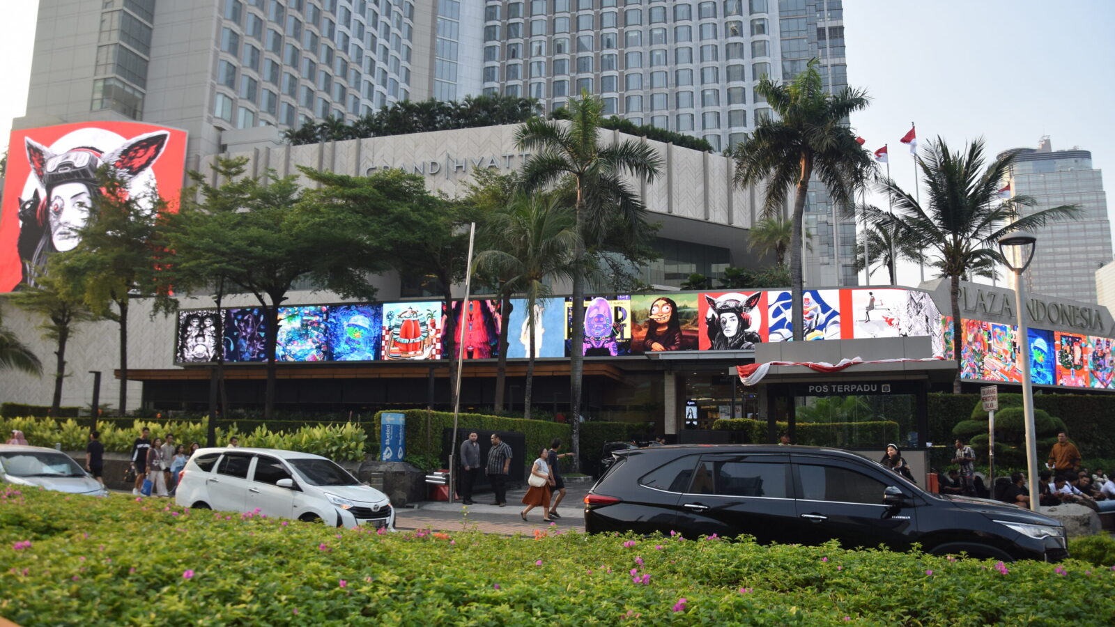 DOSEN DKV UNIKU IKUTI PAMERAN DI GALERI SENI LUAR RUANG TERBESAR DI INDONESIA, INISIATIF JICAF & AMLI RAYAKAN HUT RI KE-79