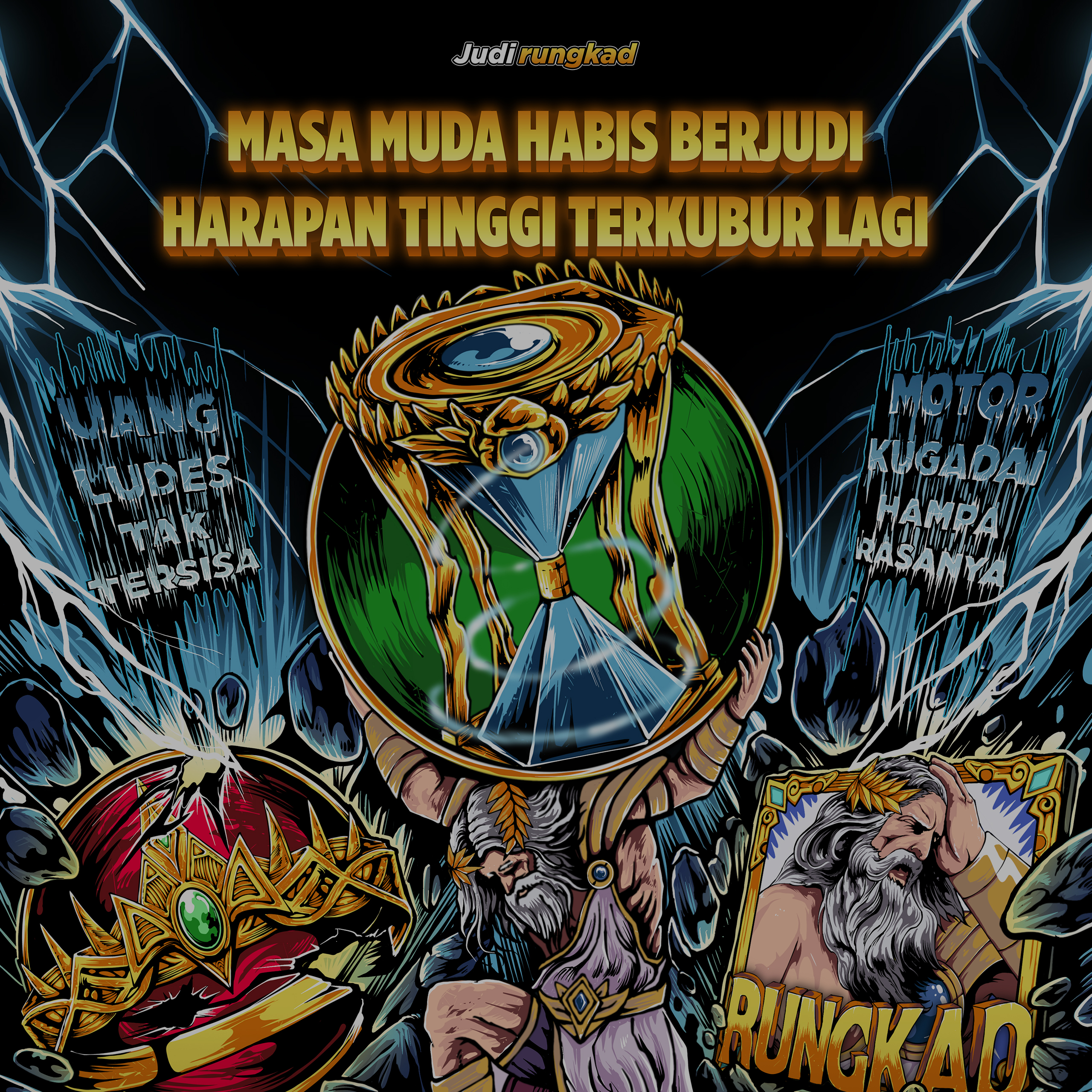 Read more about the article DESAIN KAMPANYE BAHAYA JUDI ONLINE MELALUI ILUSTRASI DIGITAL