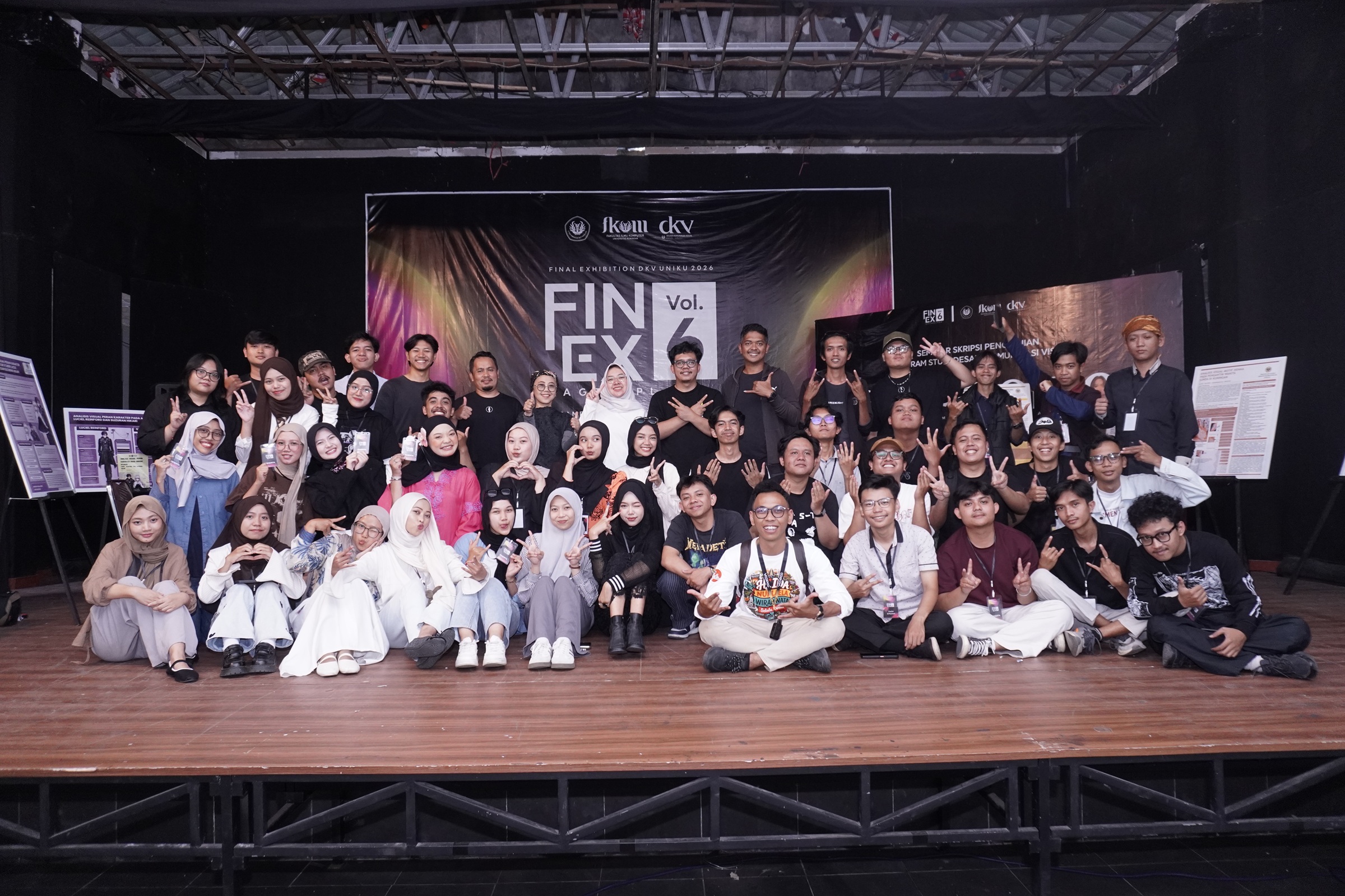 Read more about the article DKV UNIKU TAMPILKAN 42 KARYA TUGAS AKHIR MAHASISWA LEWAT PAMERAN FINEX VOLUME 6