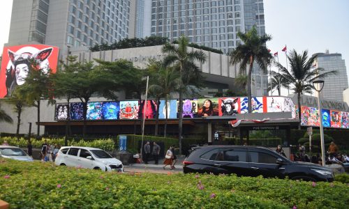 DOSEN DKV UNIKU IKUTI PAMERAN DI GALERI SENI LUAR RUANG TERBESAR DI INDONESIA, INISIATIF JICAF & AMLI RAYAKAN HUT RI KE-79